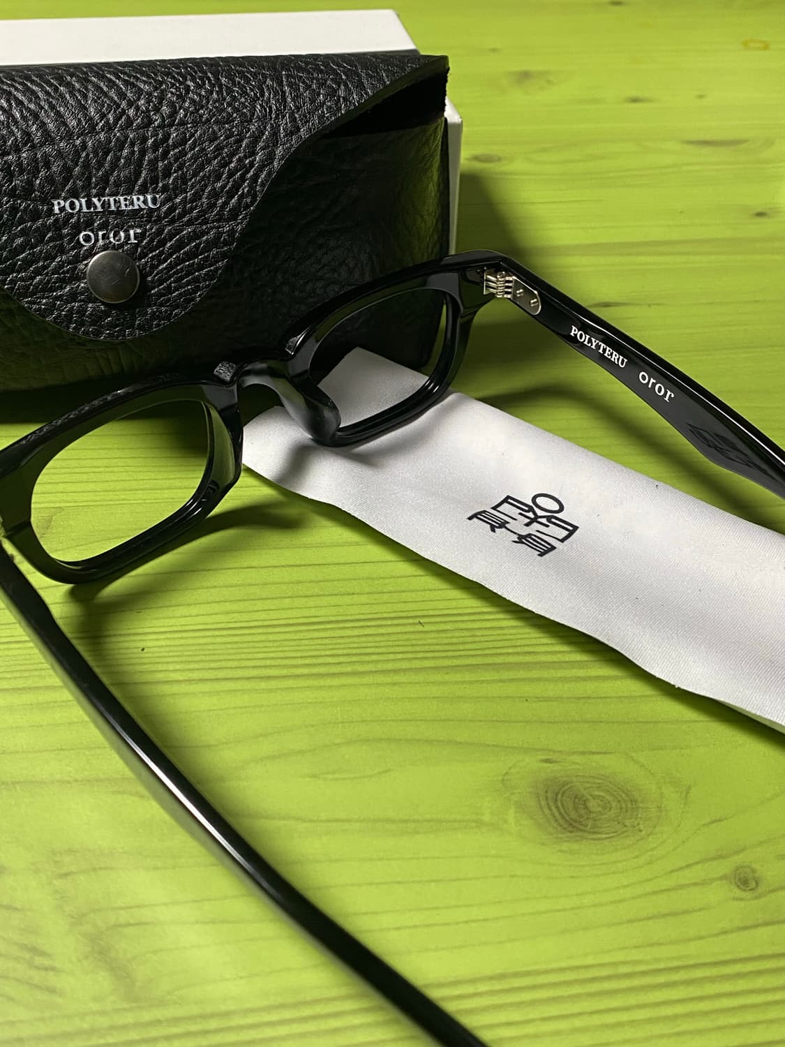 폴리테루 X 오르오르 뿔테 안경 상품이미지3