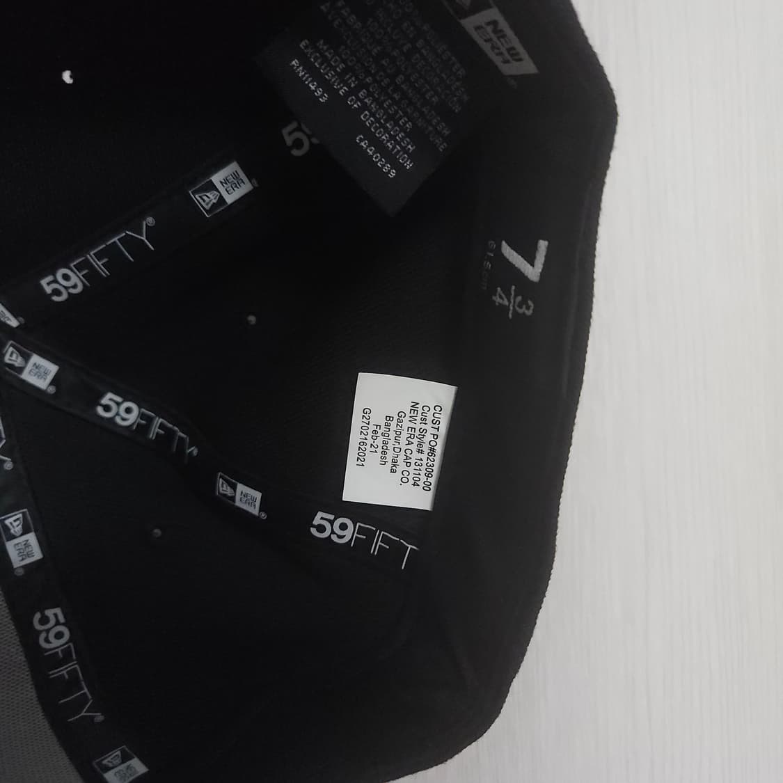 스투시 LA 뉴에라 캡(7 3/4)
 상품이미지4