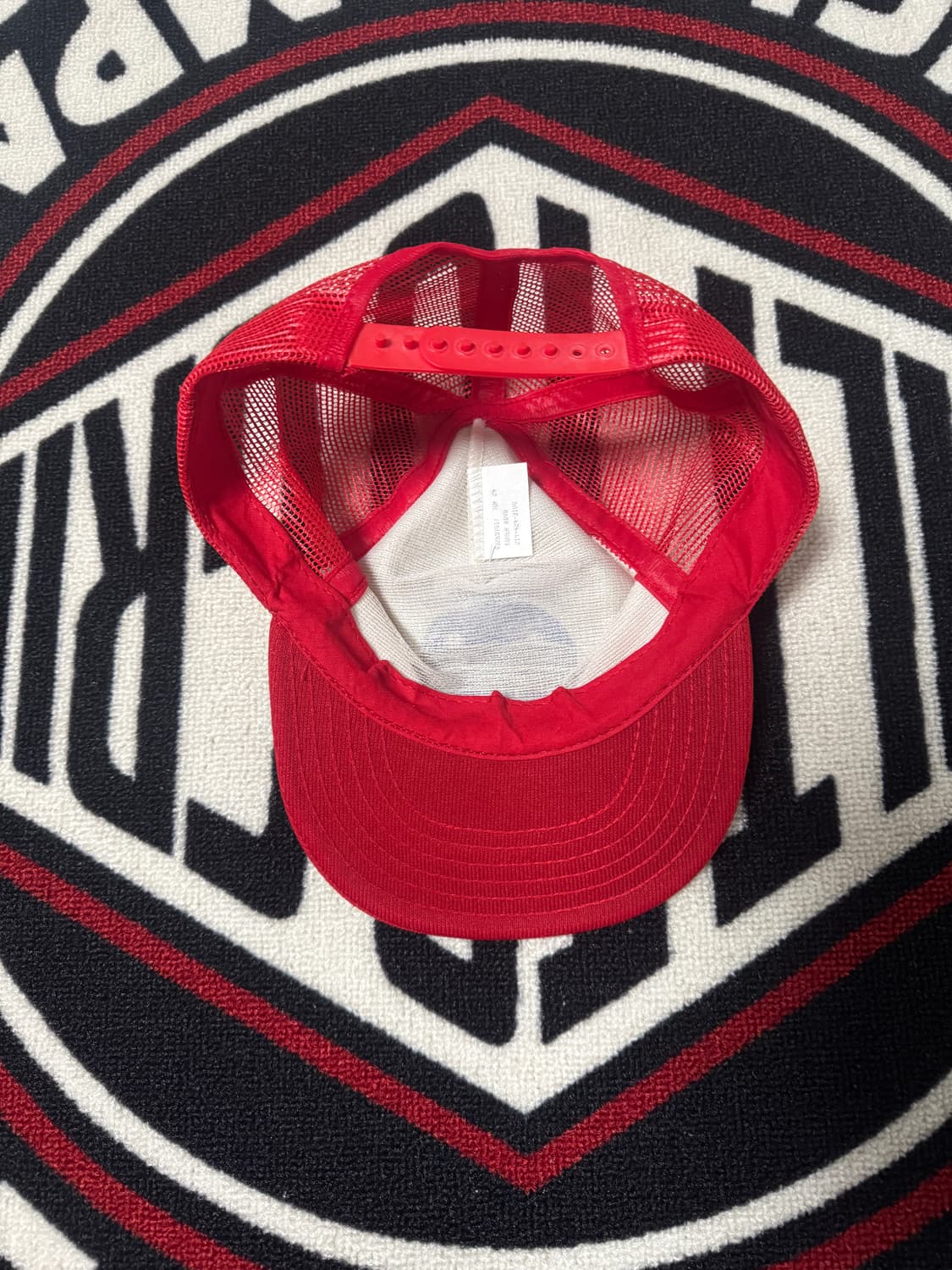 유니로얄 굿리치 하모니 쓰루 퍼포먼스 트러커 메쉬 트러거 햇 화이트 레드 상품이미지5