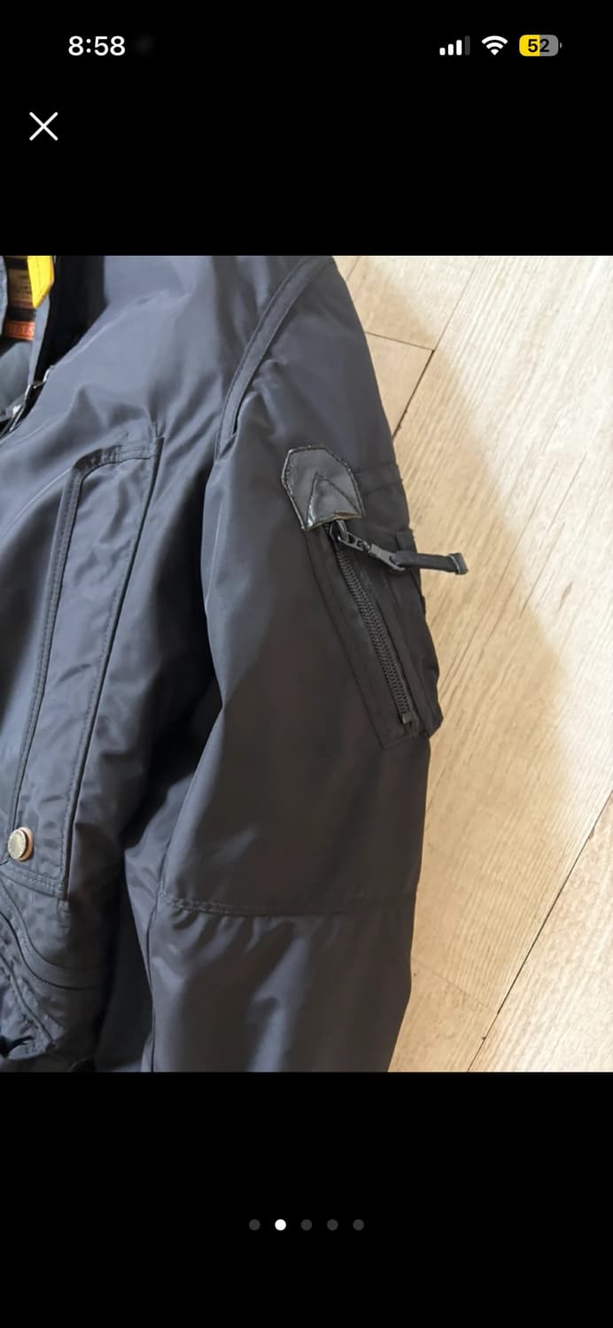 파라점퍼스 마스터피스 블랙 패딩 L 상품이미지2