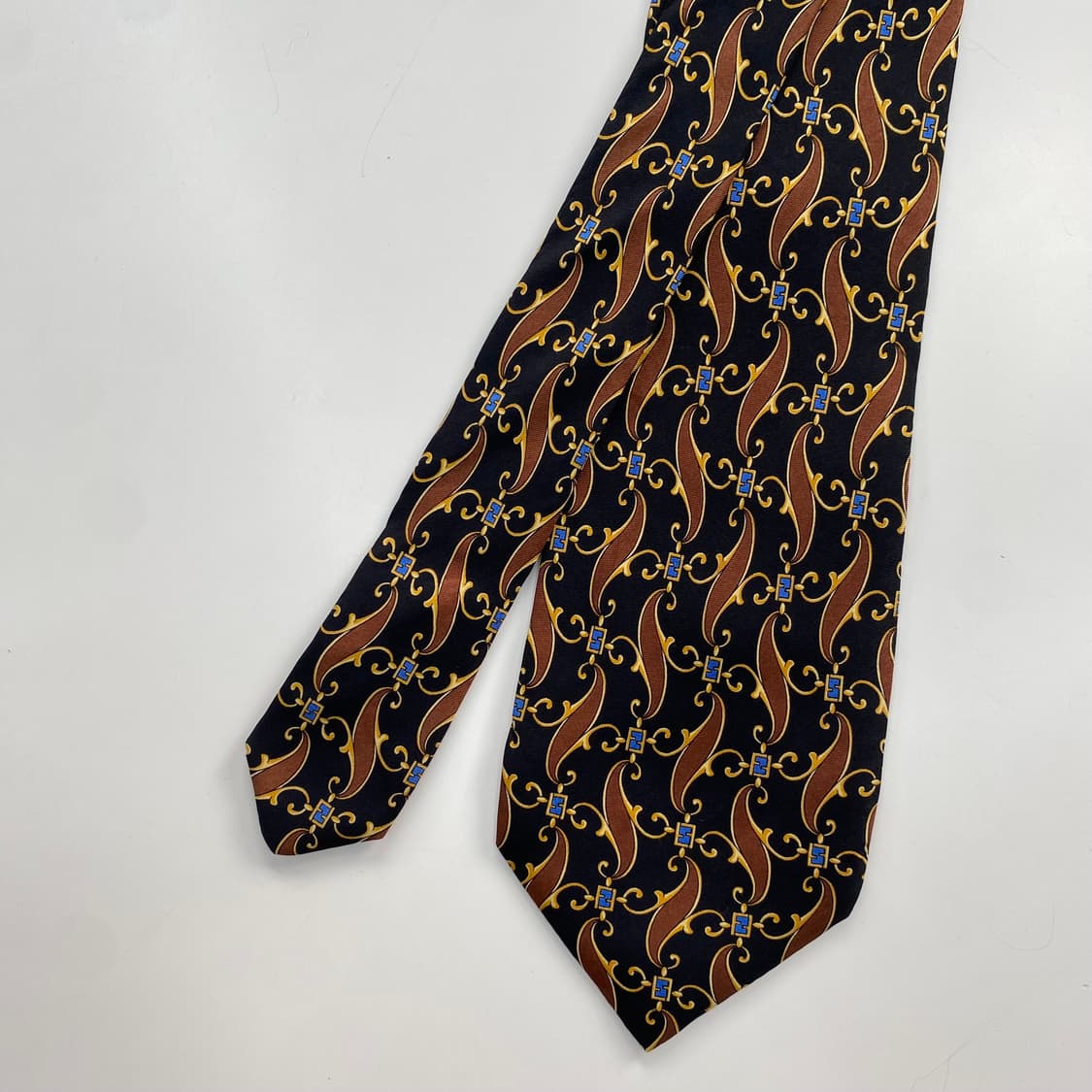 펜디 (FENDI) FF모노그램 정품 명품 넥타이 상품이미지5