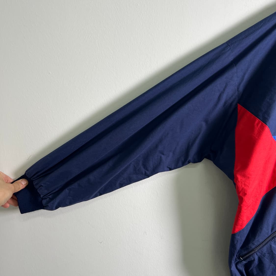 80's 아디다스 올드스쿨 바람막이 자켓 XL 상품이미지6