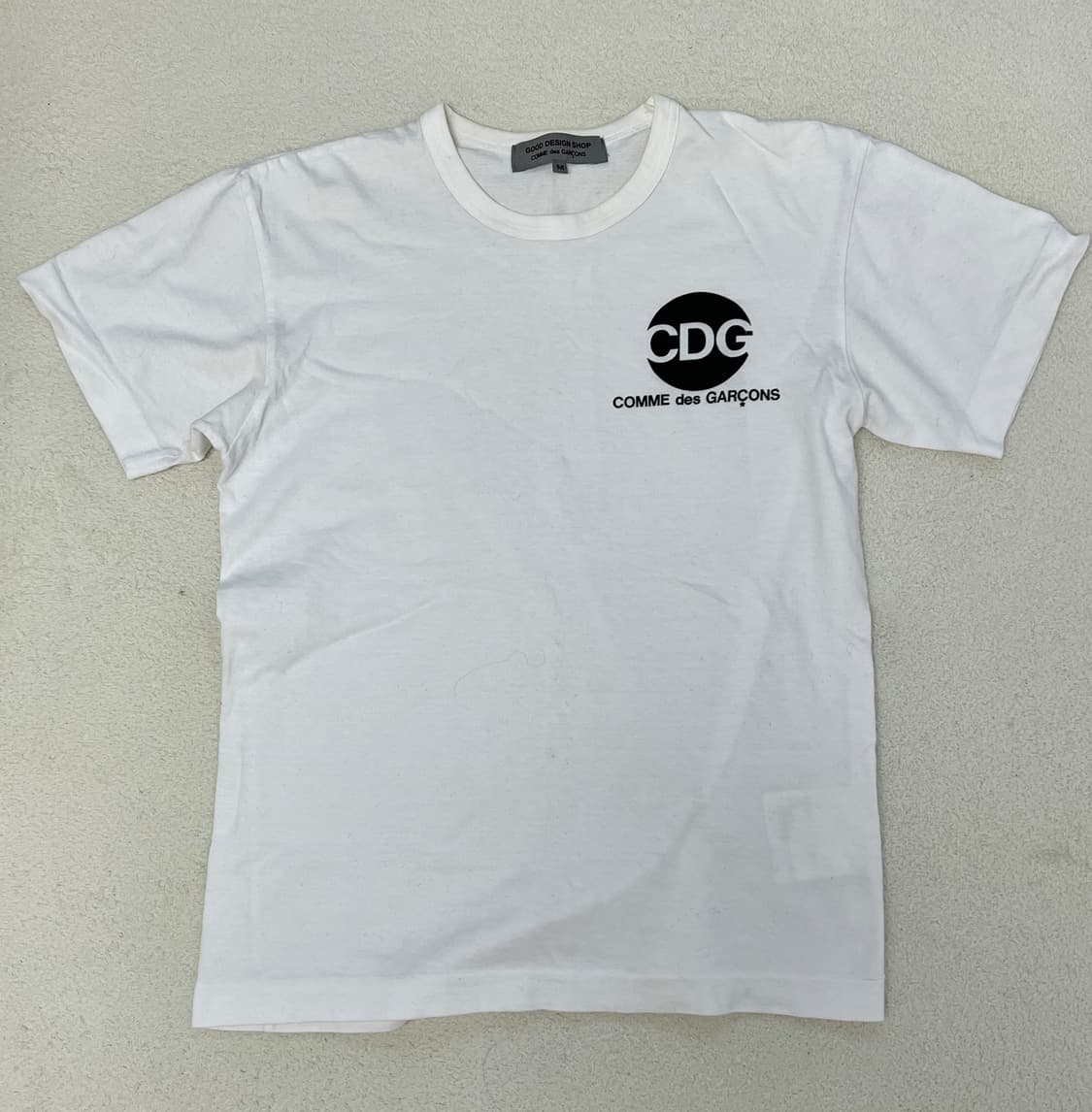 꼼데가르송 CDG 써클로고 반팔티 M 상품이미지1