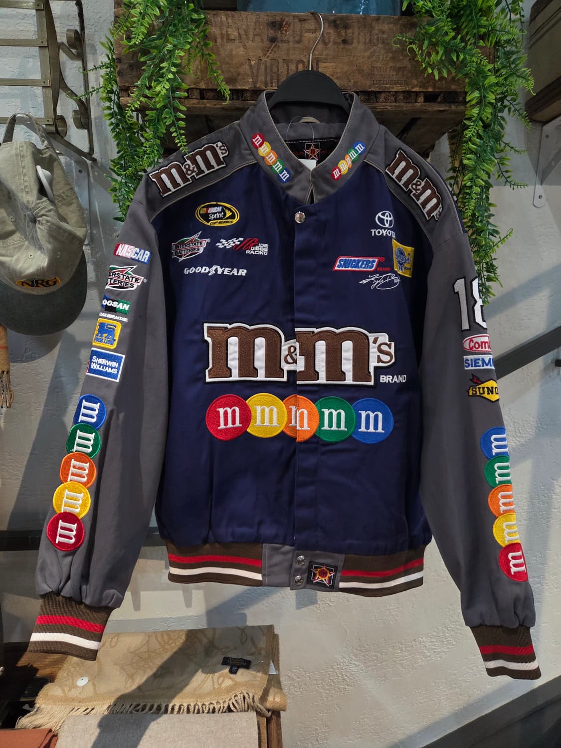 VINTAGE 빈티지 m&m 레이싱자켓 상품이미지2