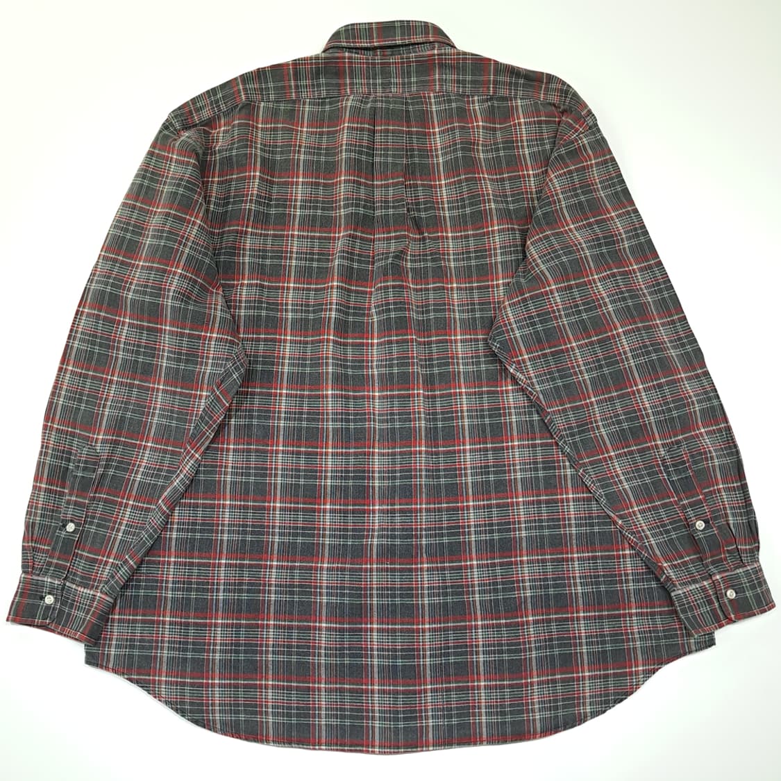 CL950 XL 폴로 90s 빅셔츠 플란넬 올드매드라스체크 셔츠 상품이미지6