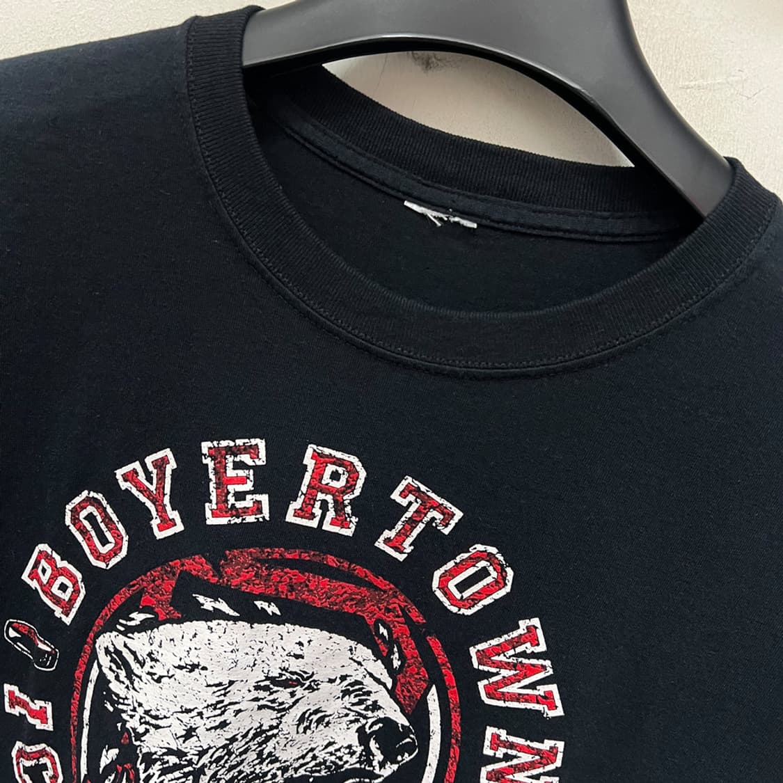 USA 빈티지 보이어타운 아이스하키 반팔티 XL급 상품이미지3