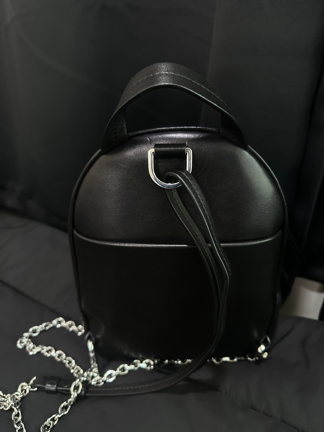 메종마르지엘라 글램 슬램 백팩 블랙 상품이미지2