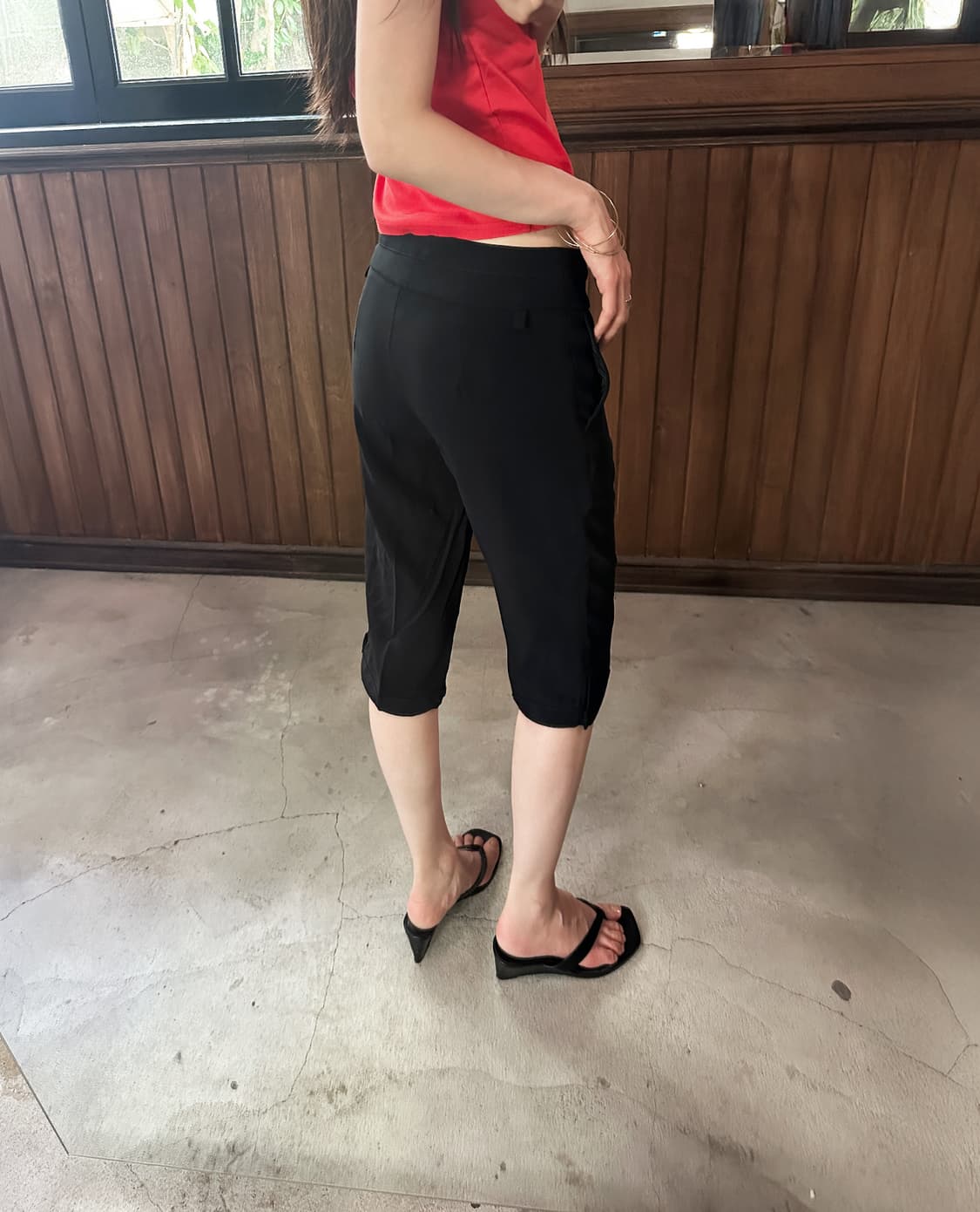 ARMANI JEANS minimal bermuda pants 상품이미지3