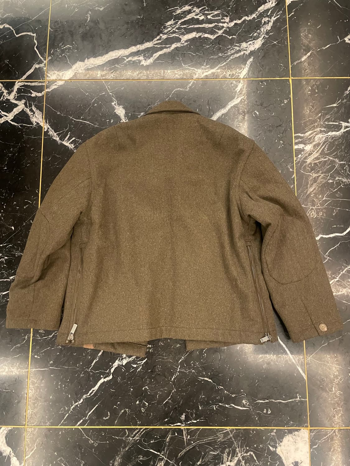 아르마니 익스체인지 올리브그린 울 자켓 상품이미지3