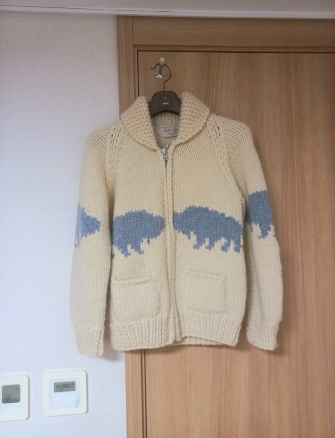 빈티지 캐나다 구름 코위찬 상품이미지2