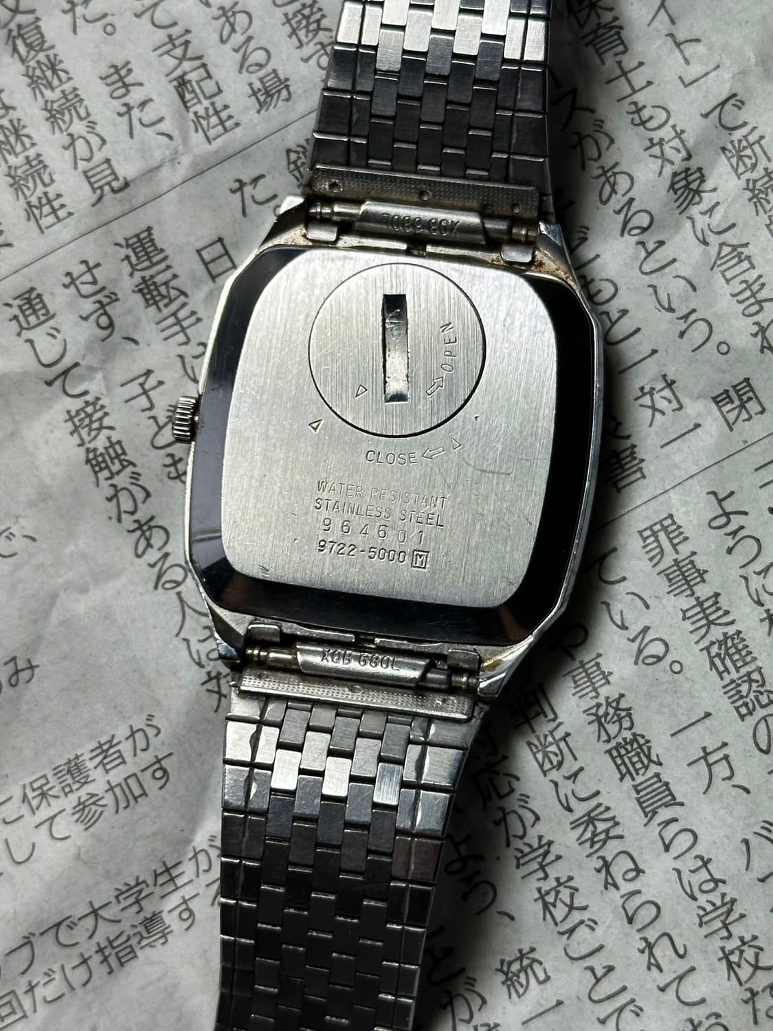 SEIKO quartz square 상품이미지6