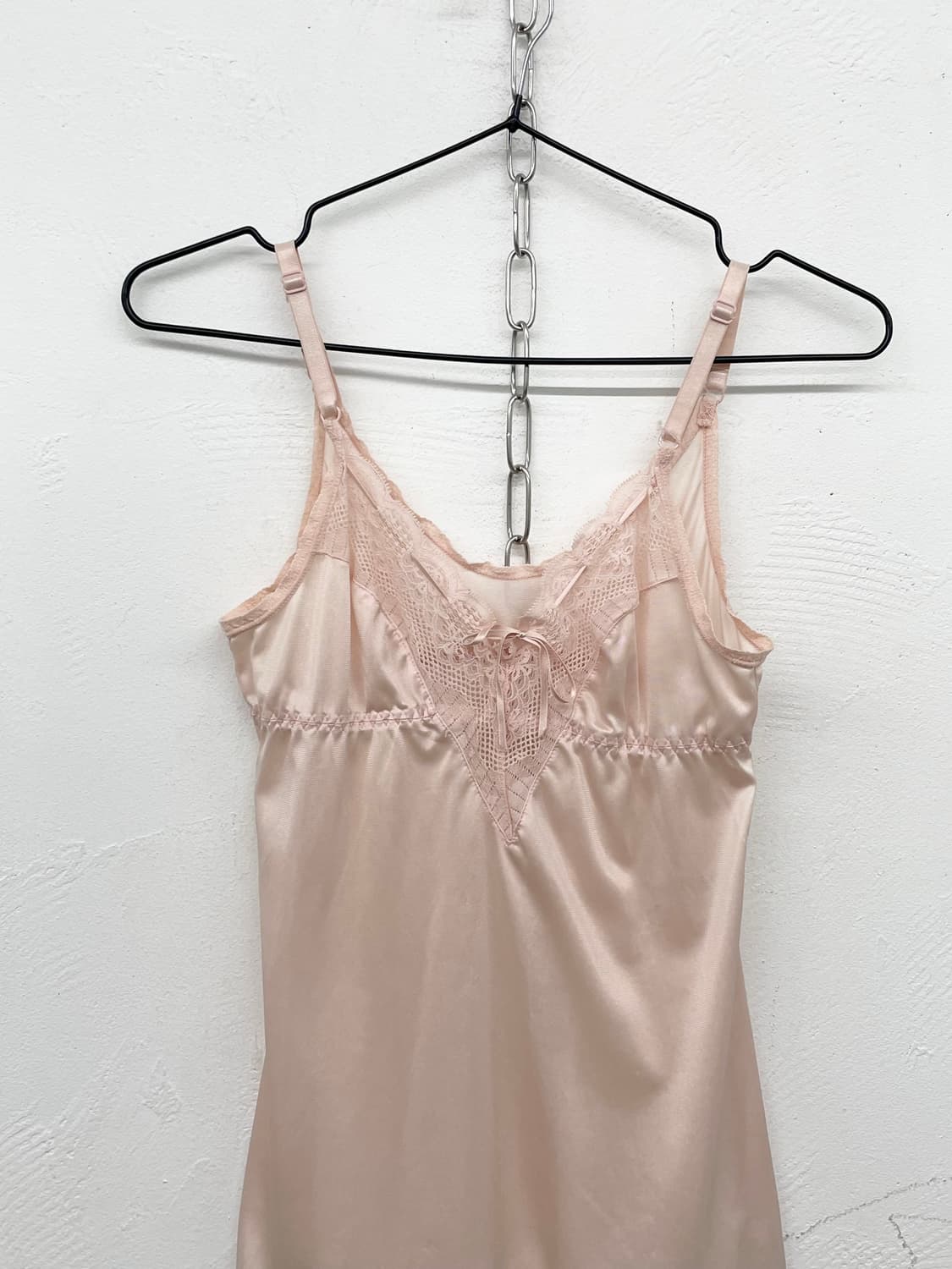 핑크 유럽 레이스 슬립 상품이미지5