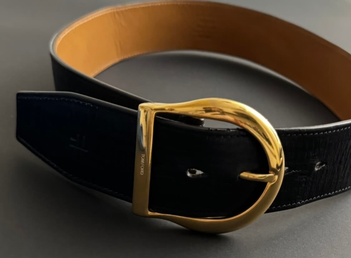 Tom Ford Oval Buckle Belt    상품이미지6