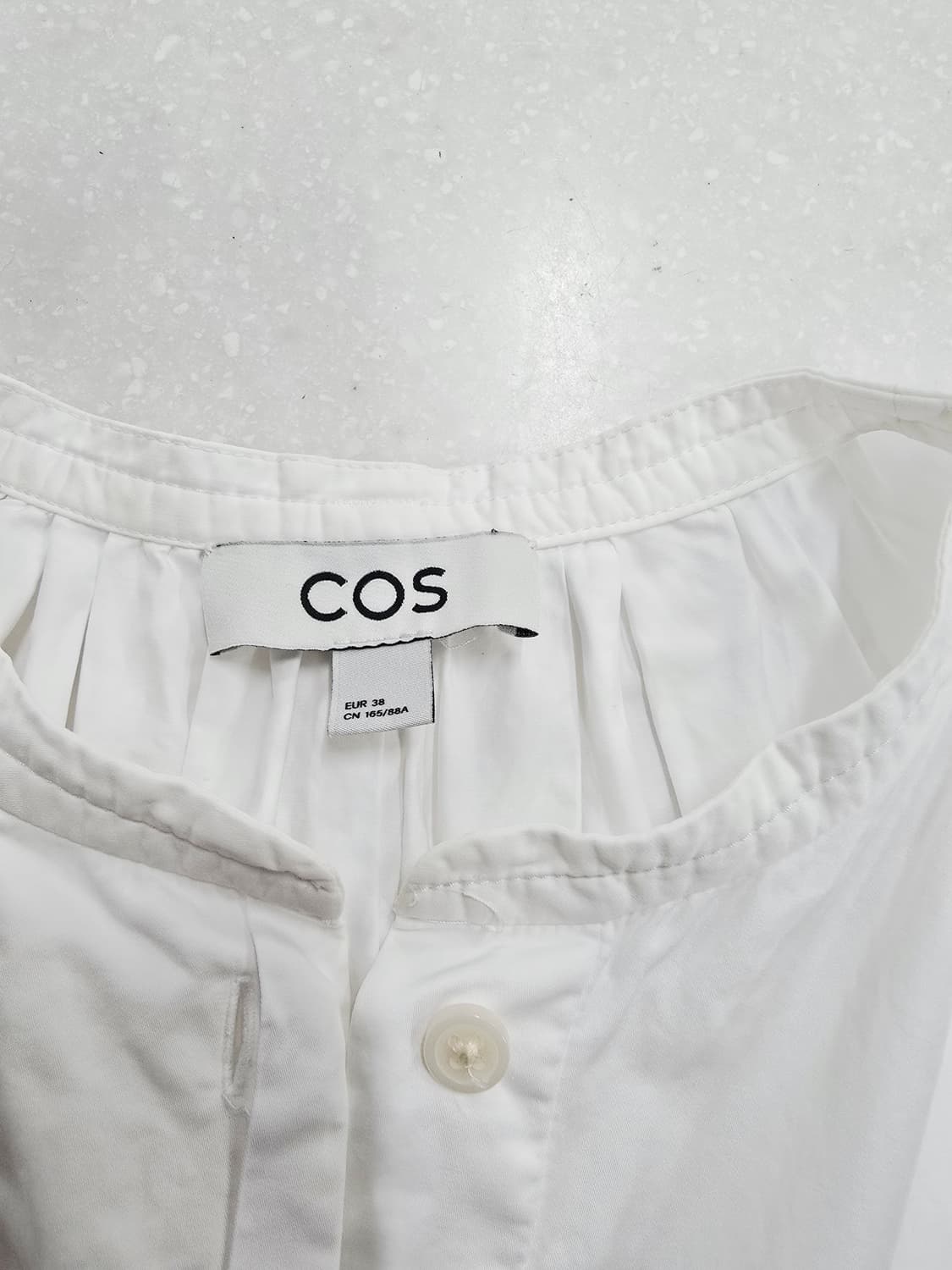 COS 코스 화이트 헨리넥 셔츠 상품이미지9