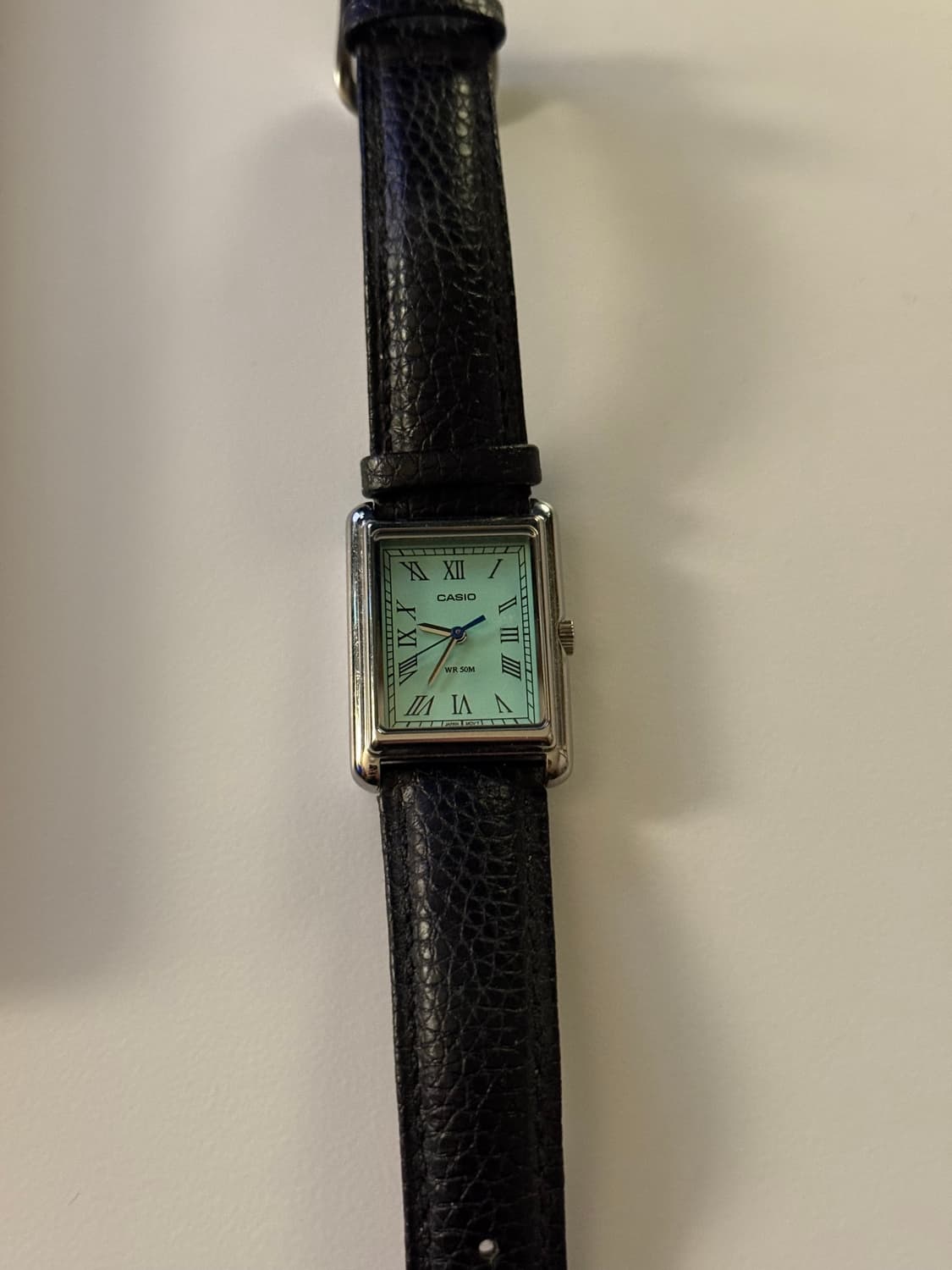 카시오 탱크 B165 민트 풀박스 카르띠에 상품이미지1