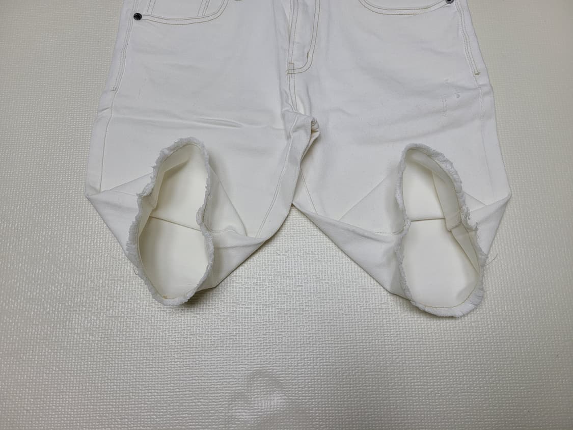 스파오 SPAO raw컷 청 반비지 32 오프화이트 상품이미지7