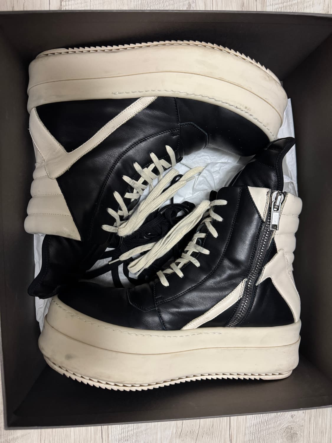 [42.5] 릭오웬스 메가 범퍼 지오바스켓 상품이미지1