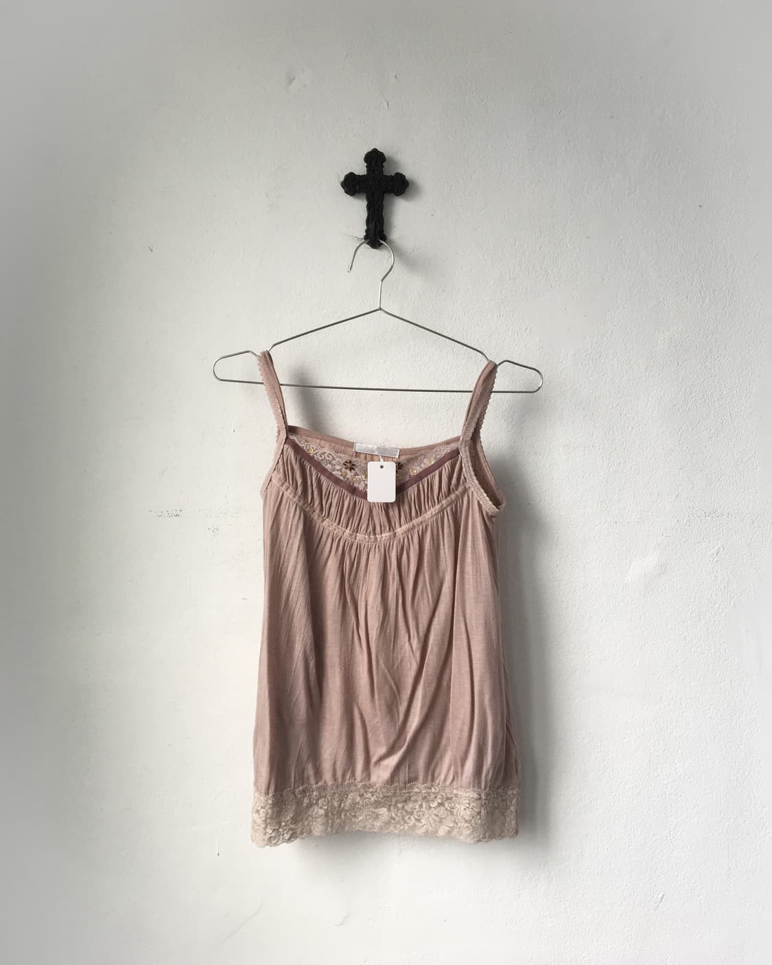 Lace trimming sleeveless 상품이미지2