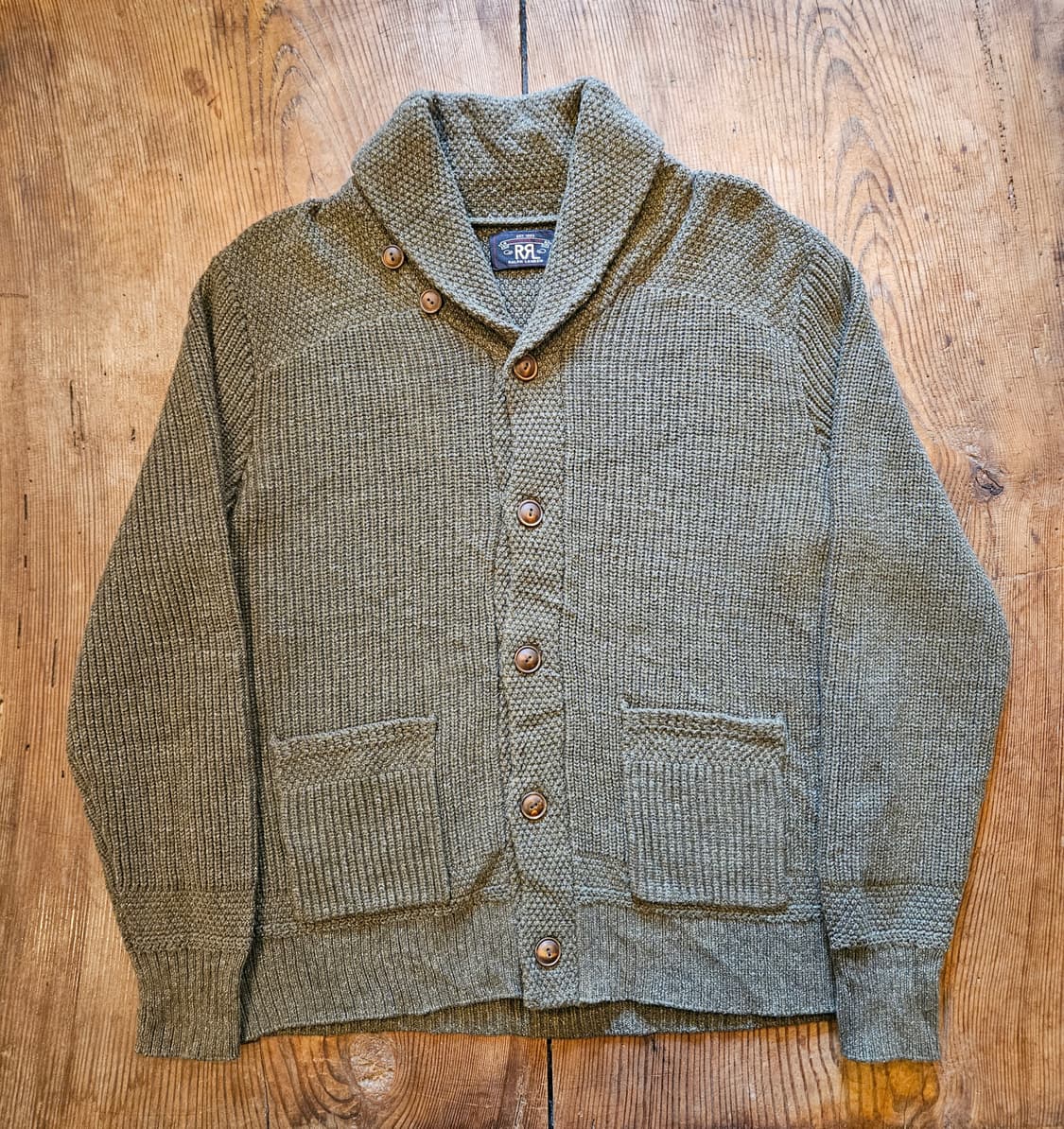 더블알엘 울코튼 가디건  상품이미지1