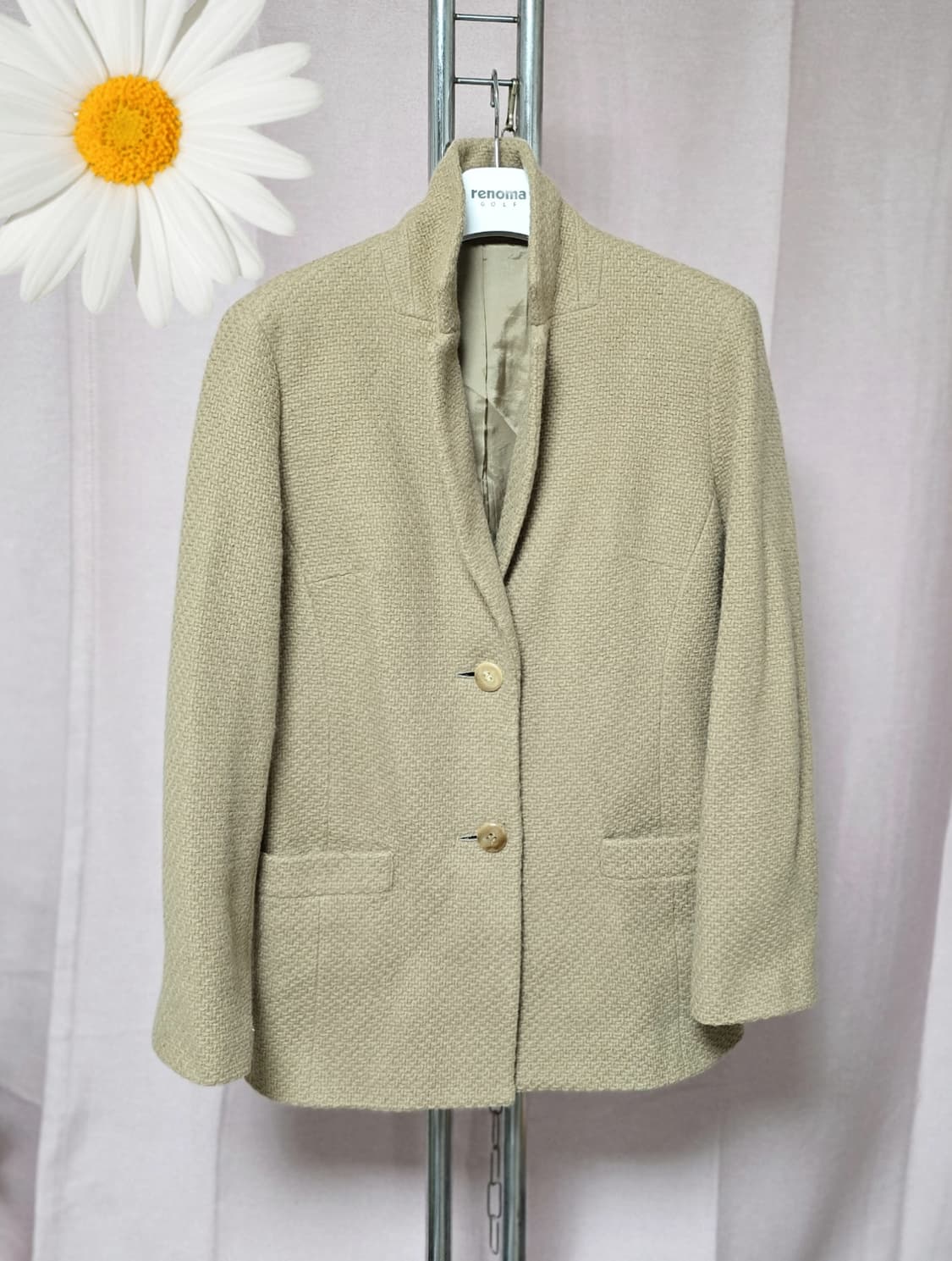 정품 버버리 캐시미어 자켓/여66 상품이미지1