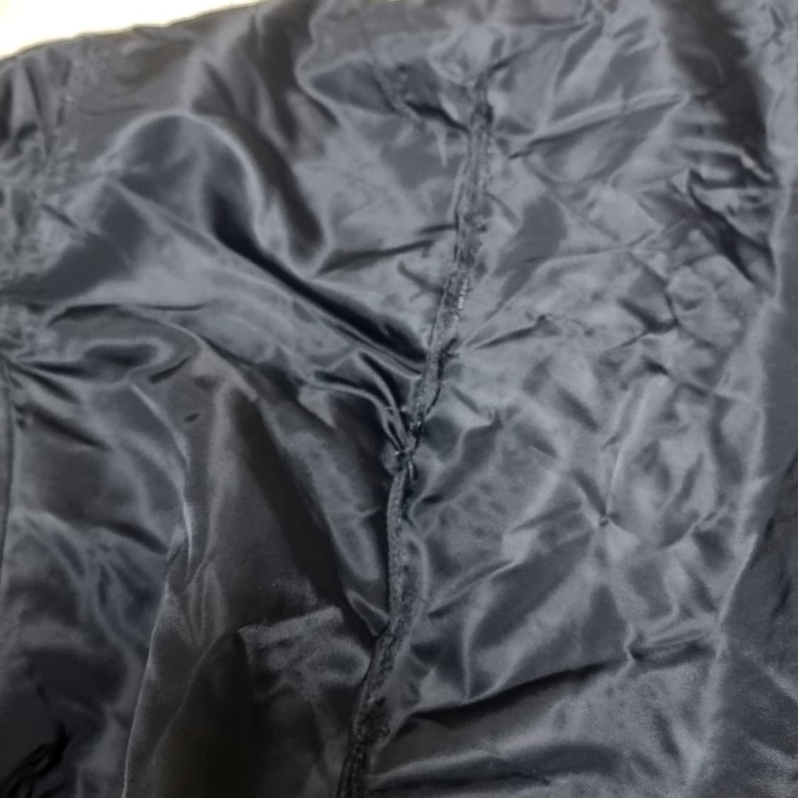 베트* 블랙 MA-1 항공 점퍼 오렌지 안감(free) 상품이미지7