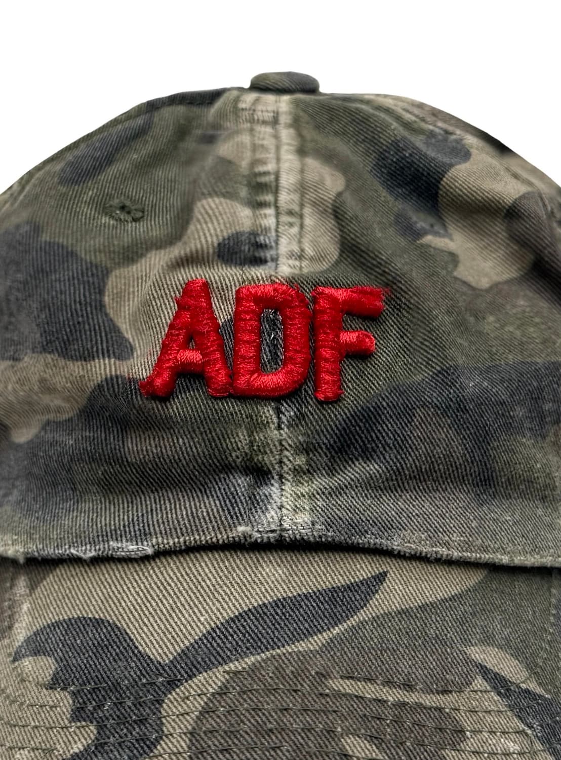 ARNODEFRANCE 빈티지 카모 캡 상품이미지3