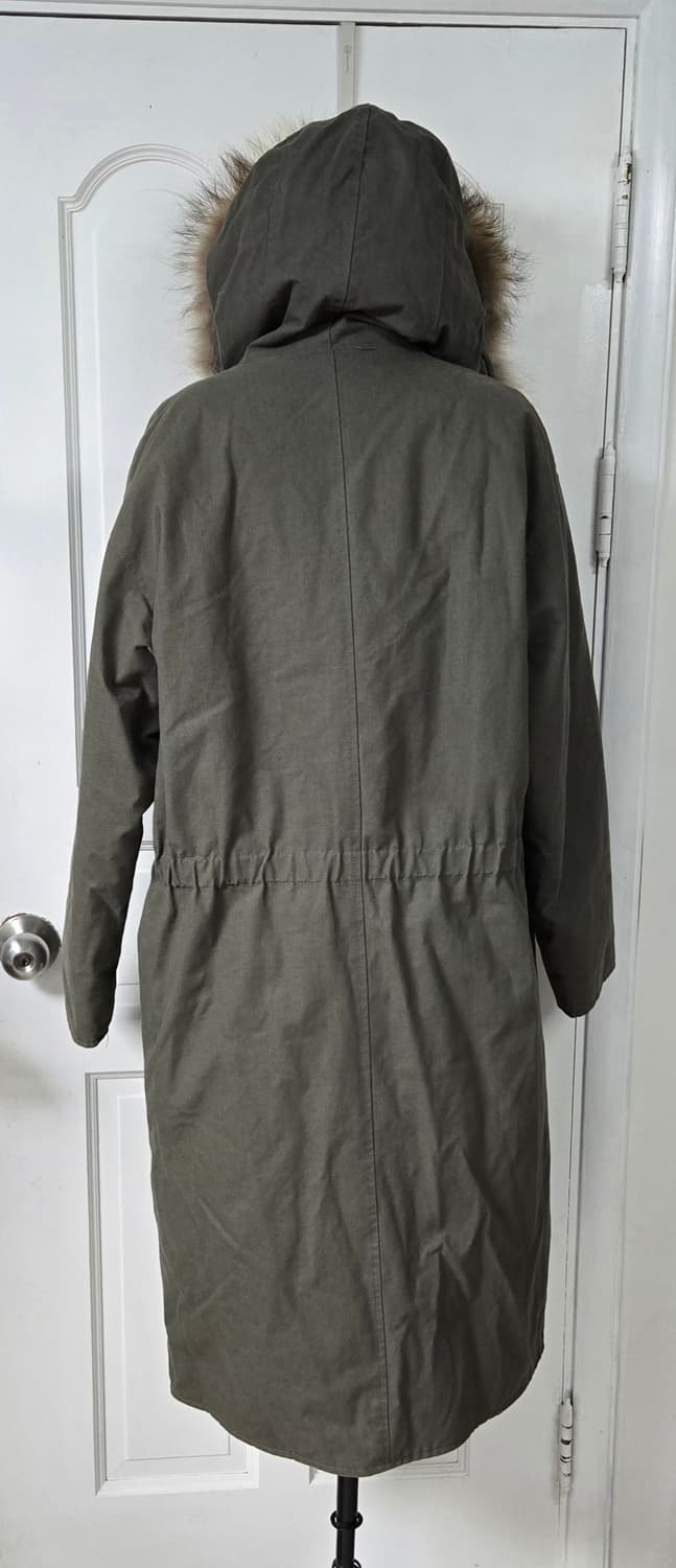 스튜디오 톰보이 라쿤퍼후드 롱야상 상품이미지5