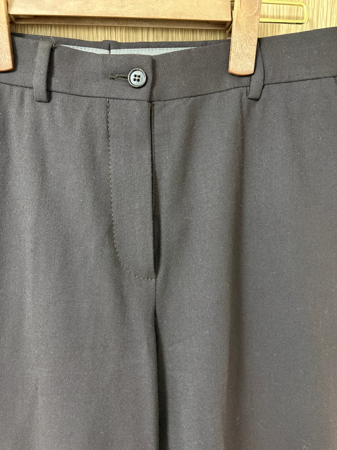 Miu miu. Straight wool pants 상품이미지2