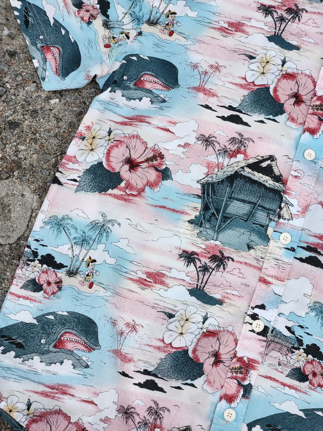 Disney by. neff 피노키오셔츠 M 상품이미지2