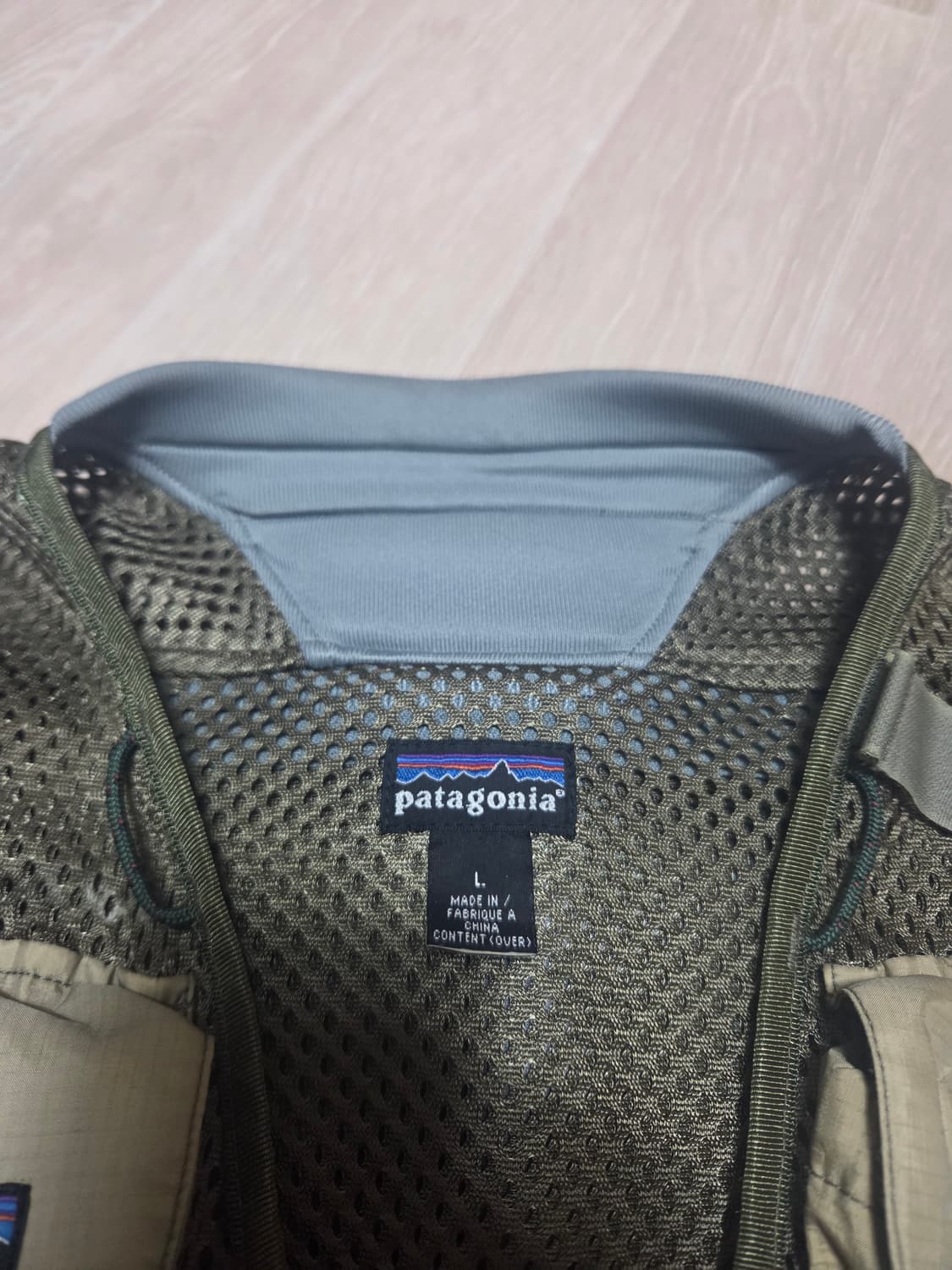 파타고니아 피싱베스트 메쉬 patagonia 카키/탄 상품이미지4