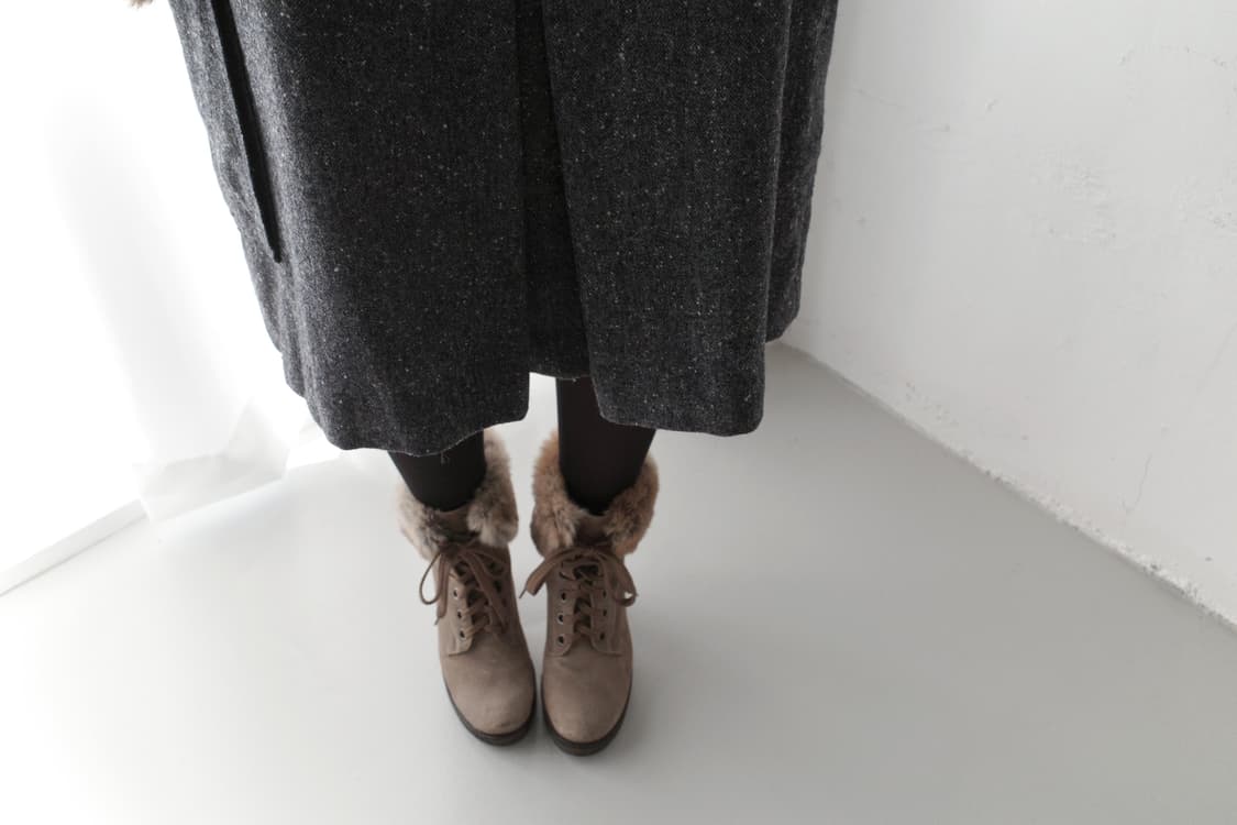 fur short boots 상품이미지5