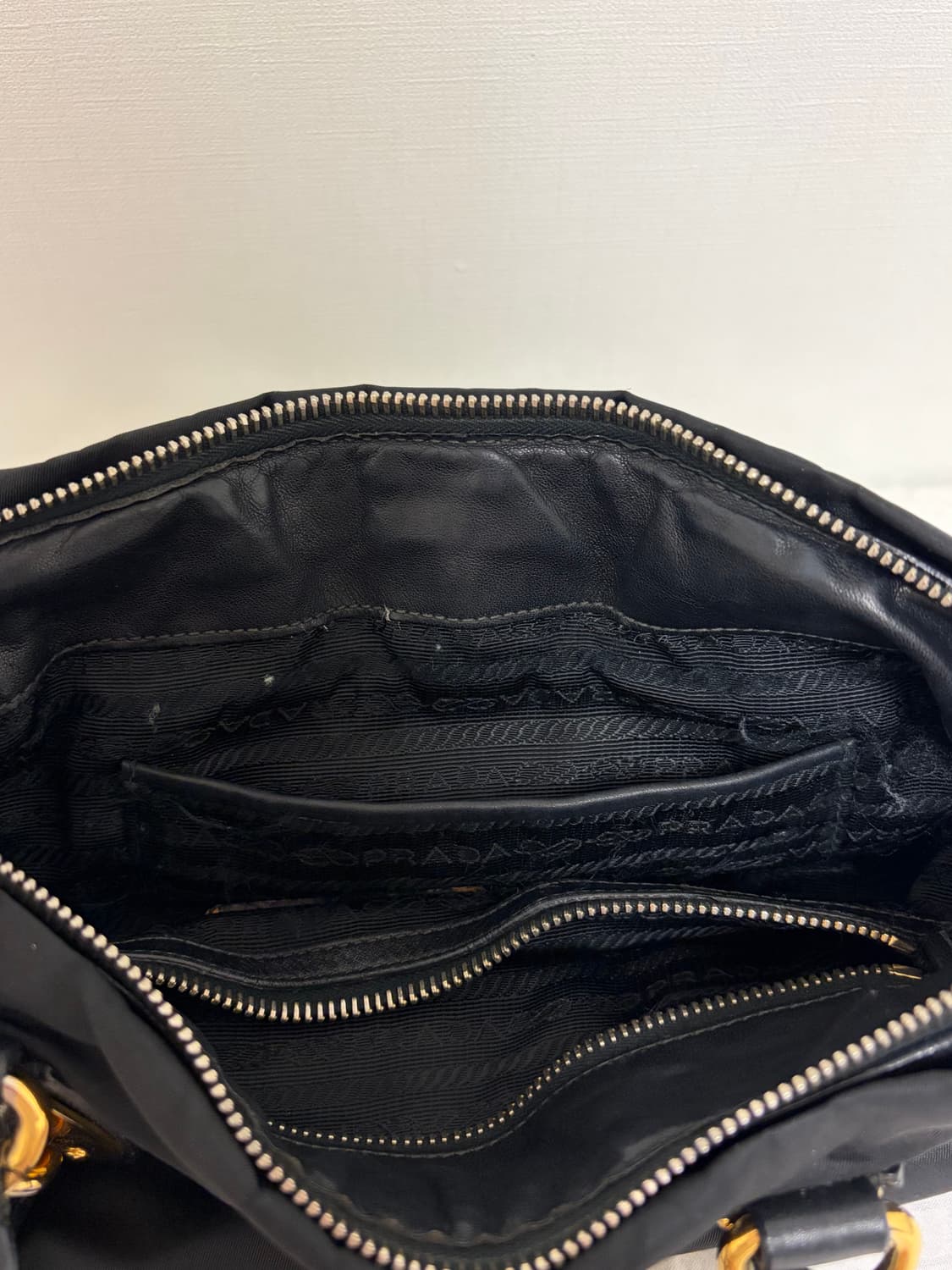 블랙 나일론 포코노 여성 토트백 y2k 상품이미지4
