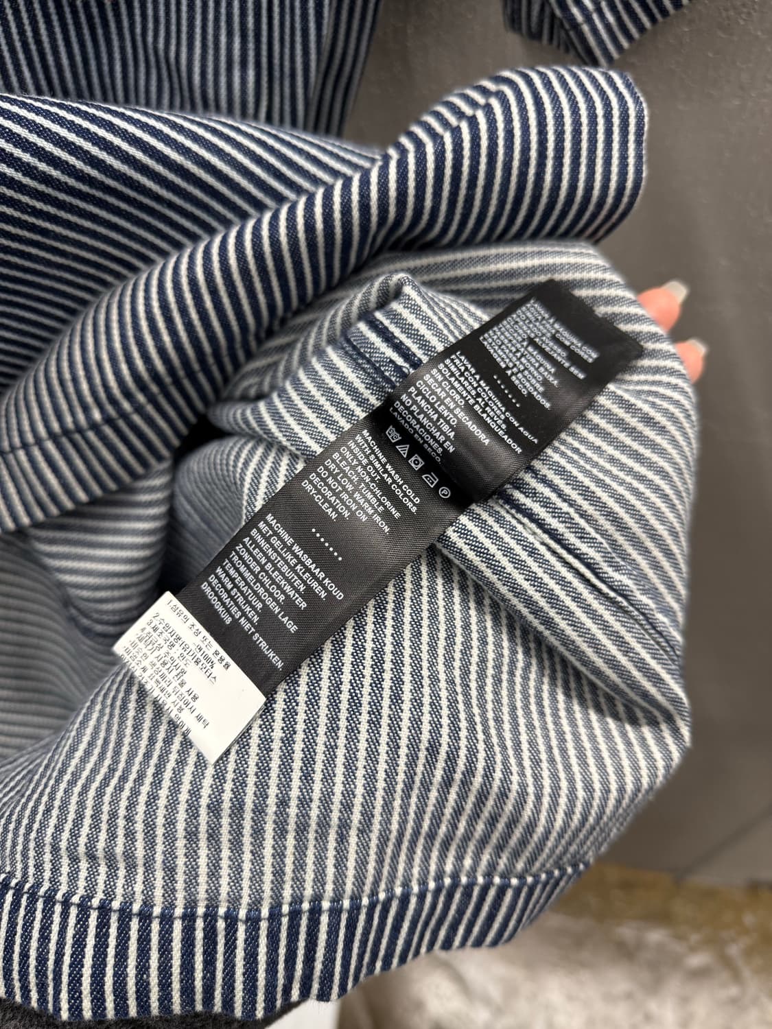 HARLEY DAVIDSON 레일로드 스트라이프 메카닉 반팔 셔츠 S 상품이미지7