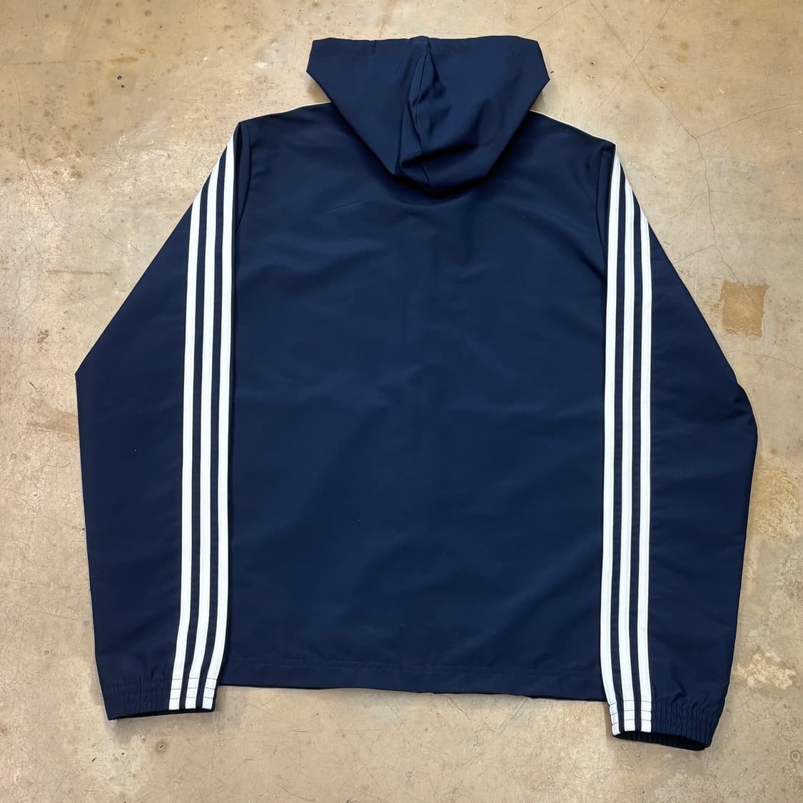 M 아디다스 네이비 후드 바람막이 상품이미지3