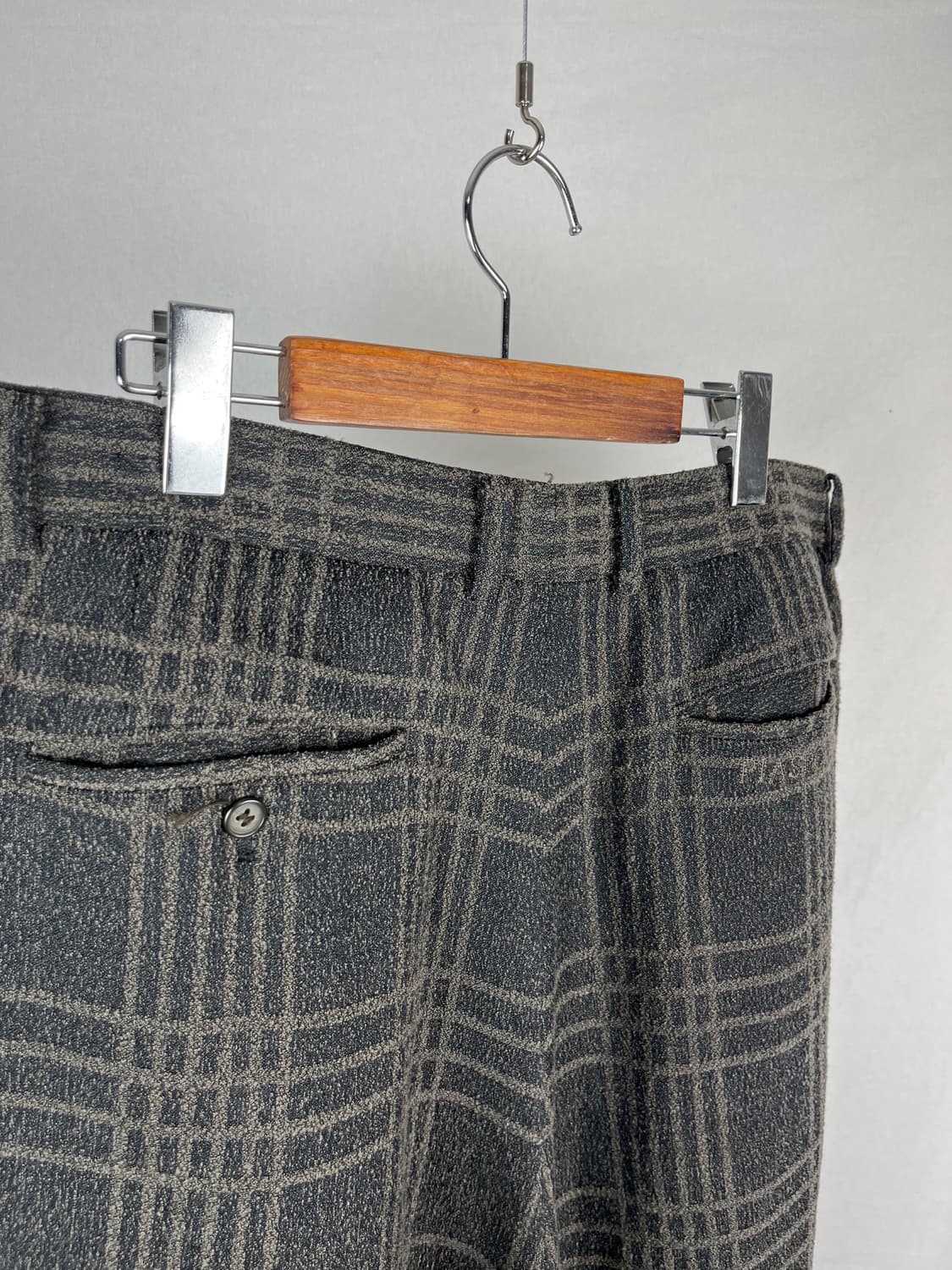 90s Pia Sports 체크패턴 슬랙스 상품이미지5