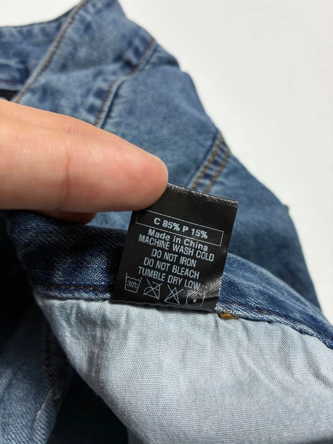 낫포너드 루즈 테이퍼드 데님 팬츠 R1473 상품이미지6