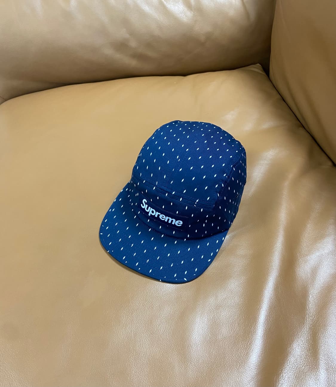 Supreme 슈프림 네이비 캠프캡 모자 상품이미지1