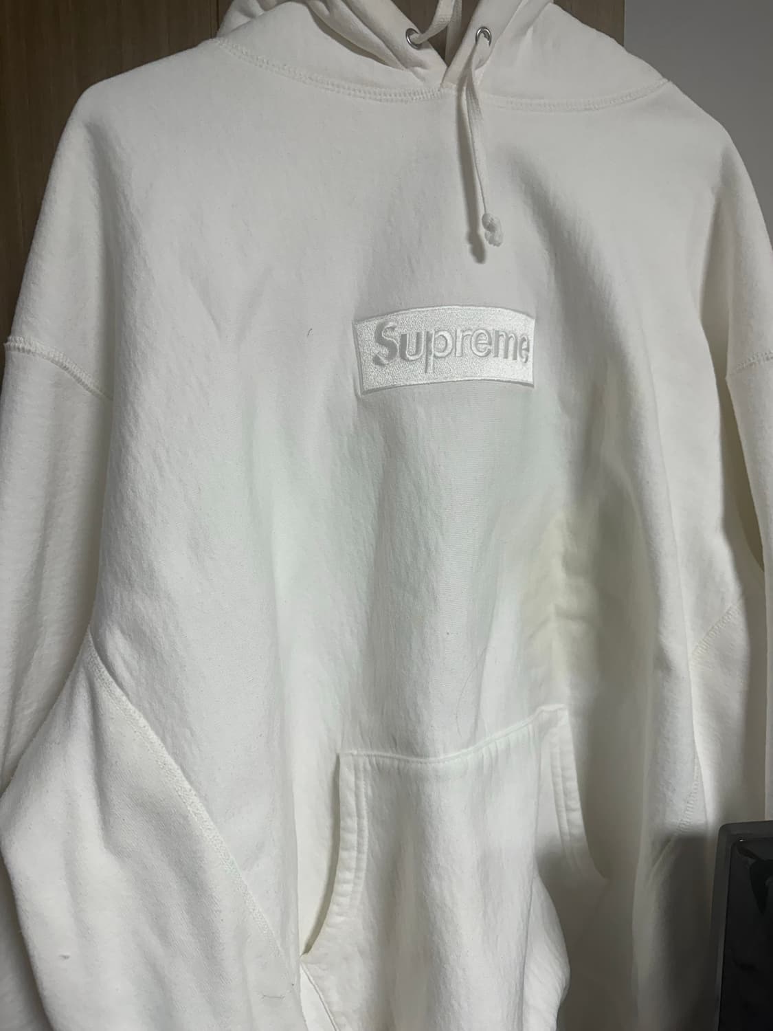 슈프림 박스 로고 후드 화이트 XL  상품이미지1