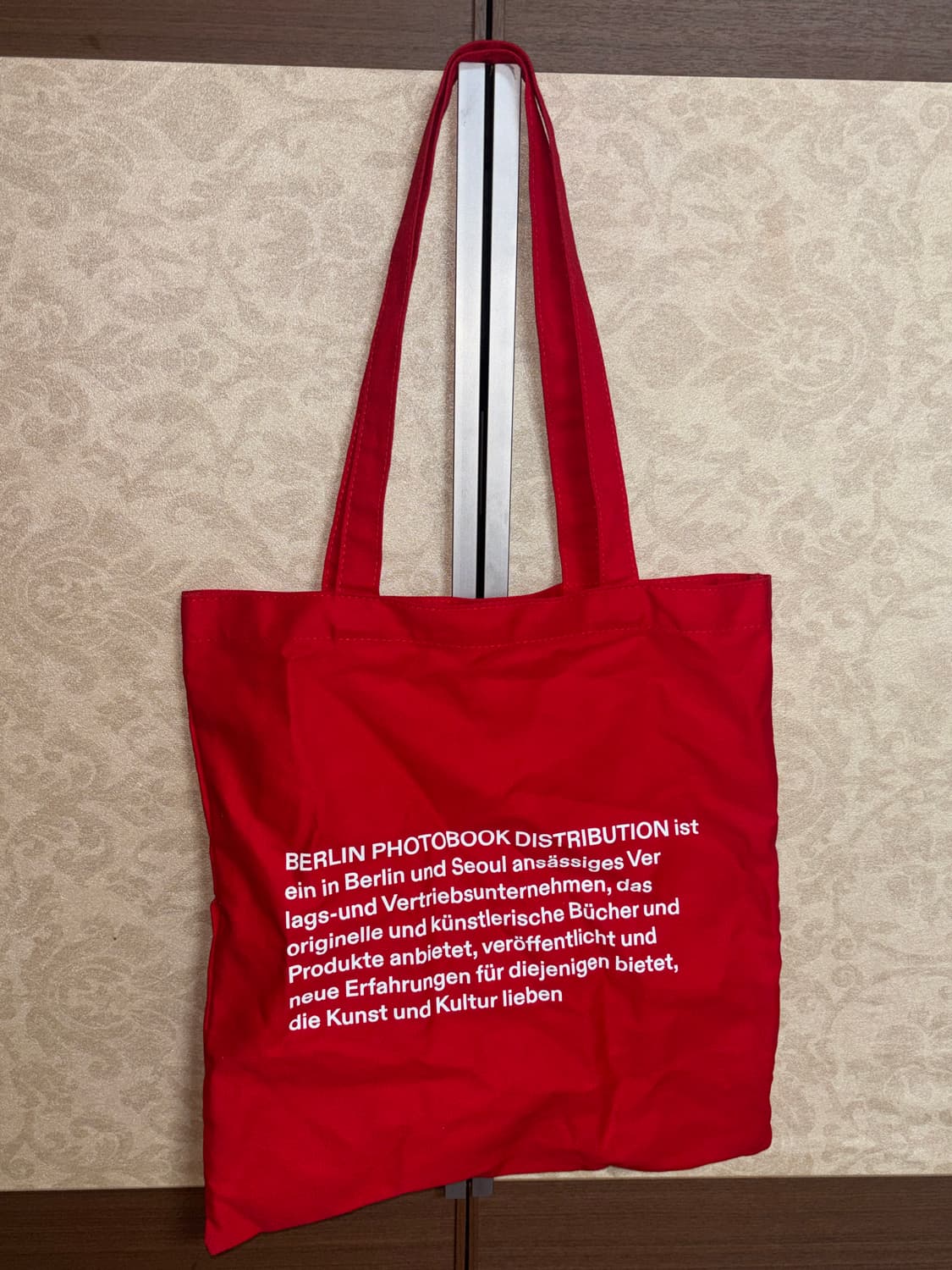 베를린포토북 에코백 레드 상품이미지1