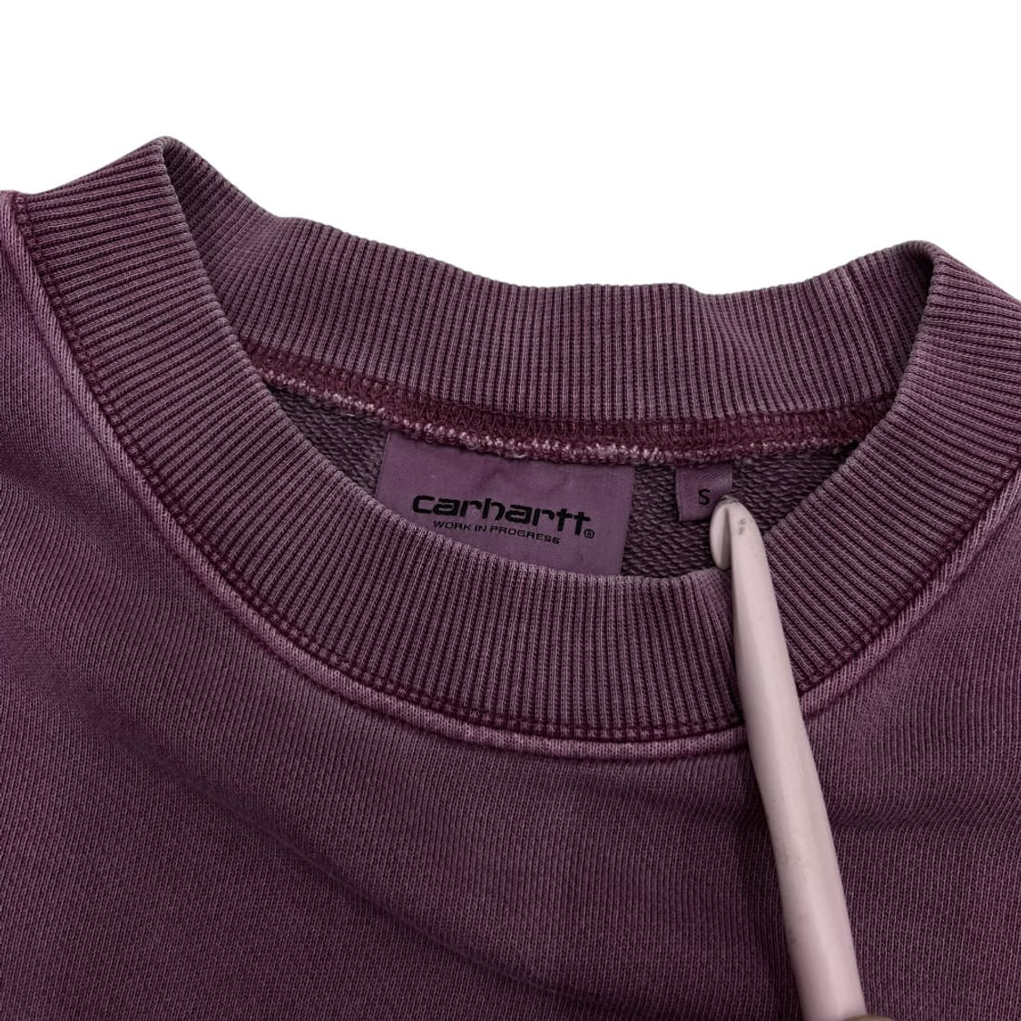 칼하트 애쉬퍼플 맨투맨 S 상품이미지5