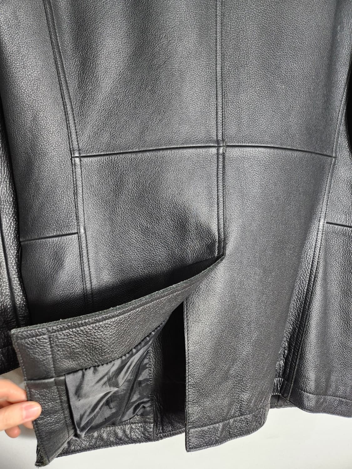 DKNY 레더 블레이저 상품이미지8