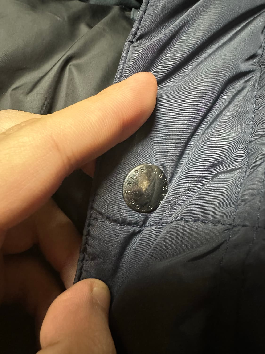 (상태 좋음) 폴로 랄프로렌 정품 네이비 패딩 점퍼 XL 상품이미지8