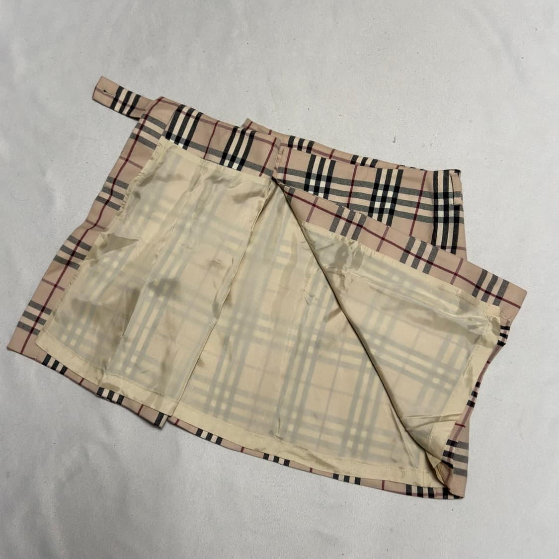 UK 10 버버리 노바체크 스커트  상품이미지4