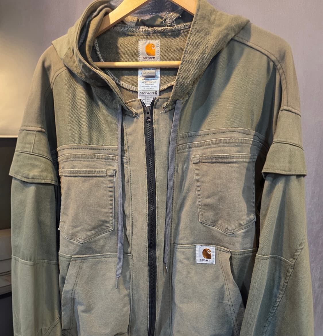 칼하트 커스텀 액티브자켓 상품이미지1