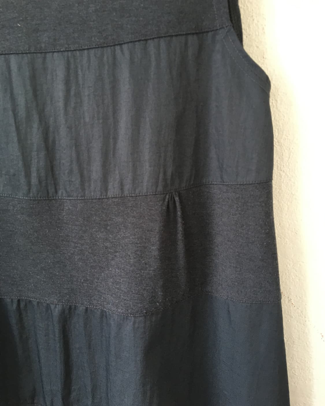 Layer pattern point sleeveless 상품이미지3