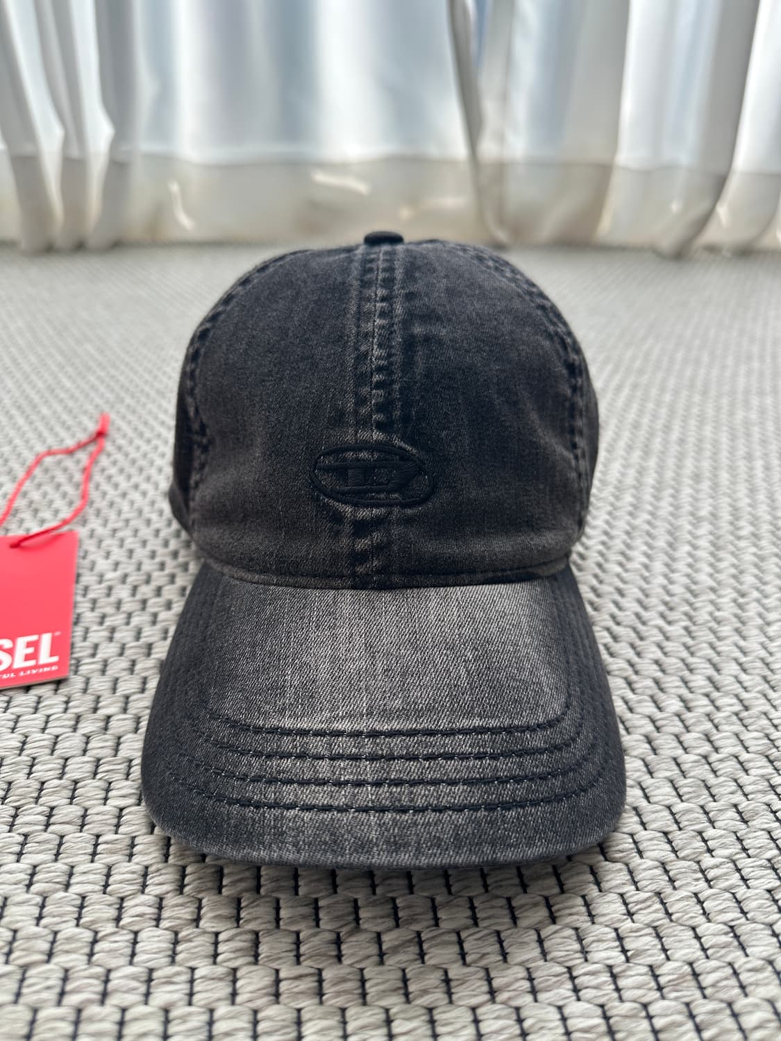 [2] 디젤 C-게이블 스트레치 데님 볼캡 블랙 상품이미지3