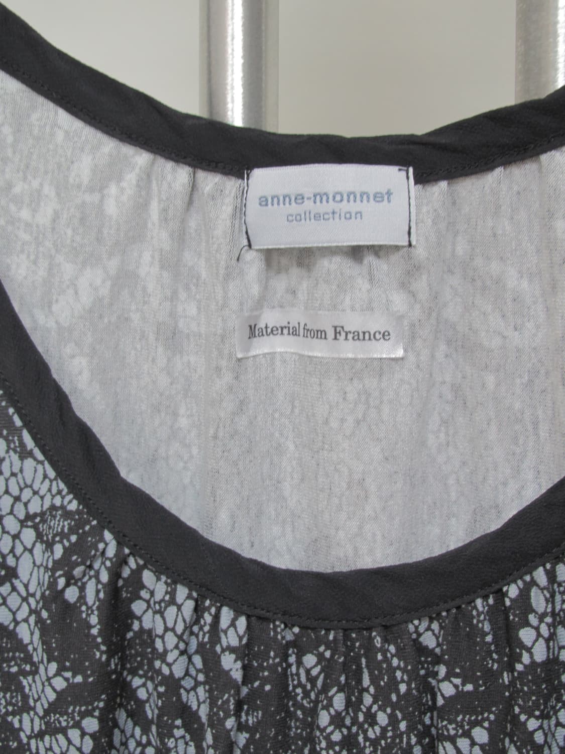 Anne mone lace printing top 상품이미지8