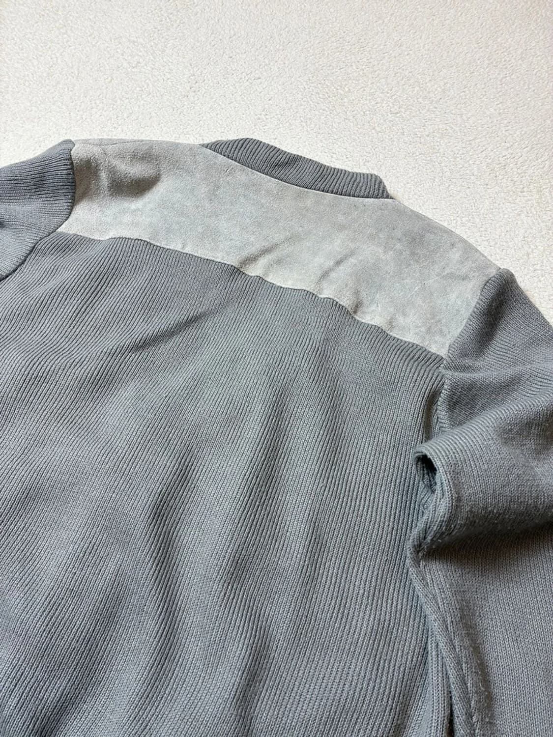 Selected 00's 스웨이드 니트 가디건 PN7858 상품이미지4