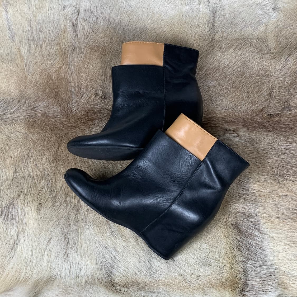 MM6 메종 마르지엘라 컬러 블록 부츠 상품이미지5