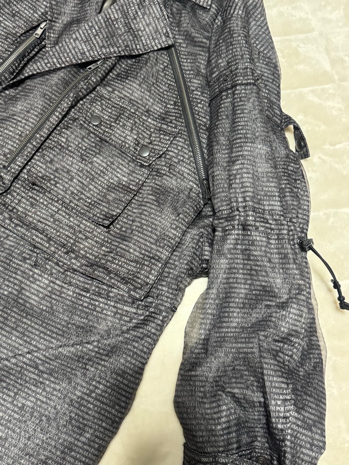 블랙멀 18fw 컬렉션 아카이브 코트 (M/실사이즈 100-105) 상품이미지2